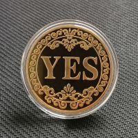 【YD】 Russian or No Decision Coin Diameter 40mm Silver-plated Metal Collection Commemorative Medal Prediction