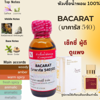 หัวเชื้อน้ำหอม 100% กลิ่นบาคารัส 540 (BACARAT 540)