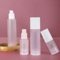 15-100ml Empty Serum Bottles Vacuum Pump Cosmetic Containers Refillable Plastic Lotion Sub-bottling