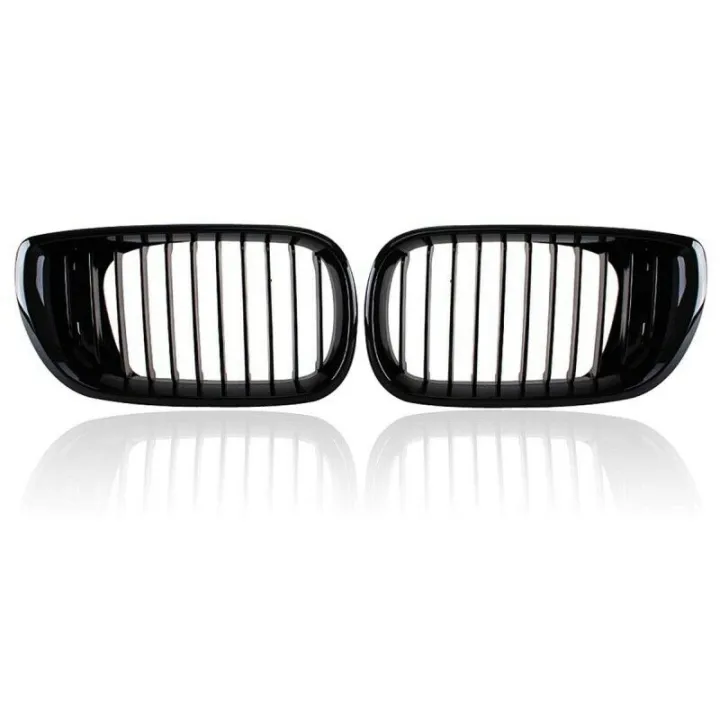 gloss-black-front-hood-kidney-grill-for-bmw-e46-3-series-2002-2005-4d-sedan-318i-320i-323i-328i-front-bumper-grille