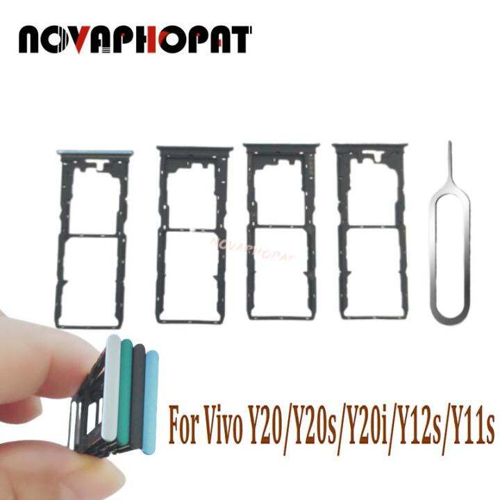 novaphopat-ถาดใส่ซิมการ์ดใหม่เอี่ยมสำหรับ-vivo-y20-y20s-y20i-y12s-y12a-y11s-ช่องใส่ซิมการ์ดพินตัวอ่านอะแดปเตอร์