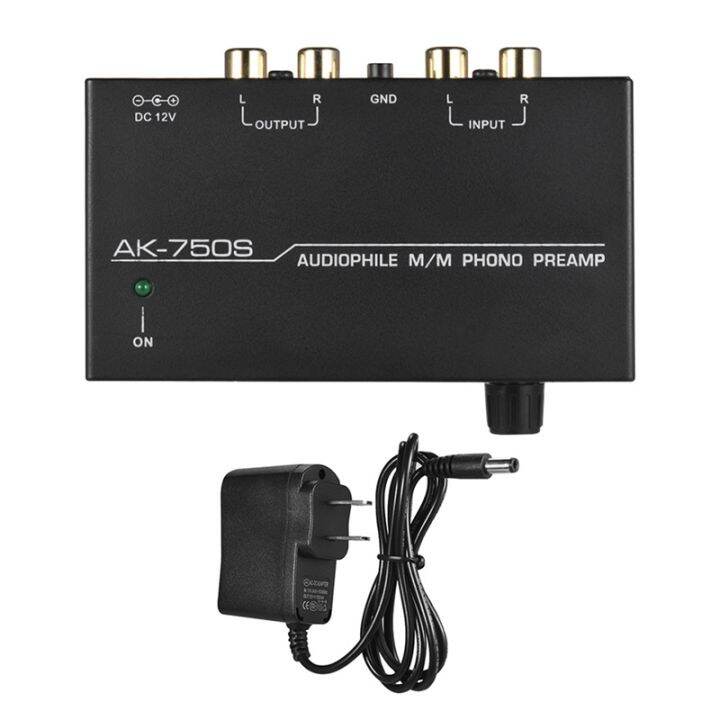 Phono Preamplifier Audiophile M/M Phono Preamp Preamplifier with Level