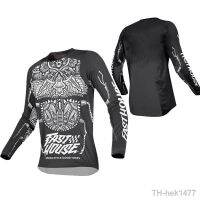 【hot】▤❁℗  2023 FASTHOUSE Downhill Jerseys  Clothing Breathable Racing Road Locomotive Shirt jersey men