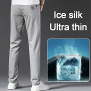 Straight Leg Mens Casual Sweatpants Pants Fishing Breathable Quick