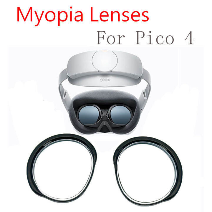 Customized Short sighted, longsighted and astigmatism glasses for pico 4 Lens Inserts VR