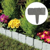 【ลดล้างสต๊อก】10 ชิ้น Diy พับประกบ Pp ชั้นพลาสติกรั้วสวนรั้วรั้วรั้วสวน Fence