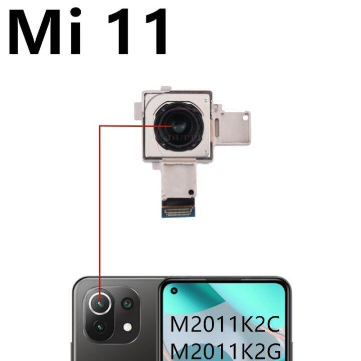 กล้องด้านหลังสําหรับ-xiaomi-mi-11-pro-ultra-front-frontal-selfie-หันหน้าไปทางด้านหลังกล้องหลักขนาดใหญ่โมดูล-flex-cable-อะไหล่ทดแทน