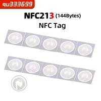 QU333699 50ชิ้น13.56MHz NFC Tag Dia 25Mm สติกเกอร์213กลมใช้งานได้จริงสติกเกอร์ติดฉลากสำหรับ Huawei Share Ios13ป้ายลัดส่วนตัวโนเบิล