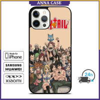 Fairy Tail Anime Character Phone Case for iPhone 14 Pro Max / iPhone 13 Pro Max / iPhone 12 Pro Max / XS Max / Samsung Galaxy Note 10 Plus / S22 Ultra / S21 Plus Anti-fall Protective Case Cover