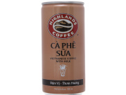 Lon cafe highlands coffee 185ml - Hương vị ngày hè