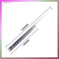 Banyan 120ซม.10ส่วนสแตนเลส telescopic Rod ANTENNA FM AM Radio Super SIGNAL