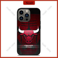 Chicago Bulls Phone Case for iPhone 14 Pro Max / iPhone 13 Pro Max / iPhone 12 Pro Max / Samsung Galaxy Note 20 / S23 Ultra Anti-fall Protective Case Cover 1064