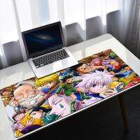 คีย์บอร์ดยาง Hunter X Hunter Mouse Pad เครื่องเกมพีซี เมาส์ Ped อะนิเมะสิ่งที่ถูกที่สุด โต๊ะคอมพิวเตอร์ ตู้เกม พรมขนสัตว์