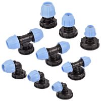 S60X6 Coarse Threaded IBC Tank Adapter  Connector PE PVC PPR 20/25/32MM  Garden Water Tank Hose Connector Pipe Fittings Accessories