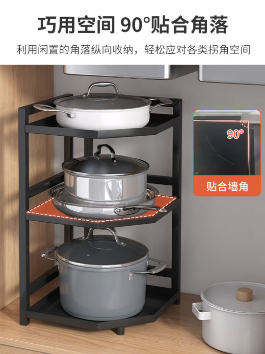 kitchen-corner-shelf-multi-layer-table-pan-with-two-layer-storage-rack-cabinet-lower-sink-layered-shelf