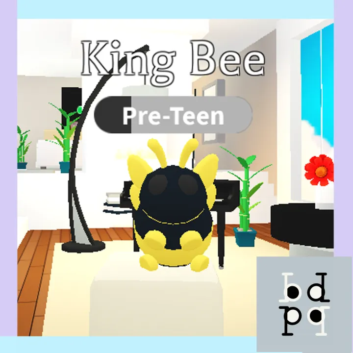 Bee Queen Bee King Bee Frnfr Adopt Me Pets No Cod Lazada Ph