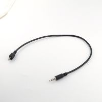 1pc Micro USB Male to Stereo 3.5mm Male Car AUX Out Cable 40cm Cables