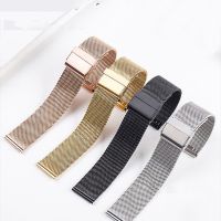 fgbvsdfd 18mm Stainless Steel Metal Bands For Nokia Withings Steel HR 36mm Buckle Bracelet For Huawei Honor S1/Fit Band