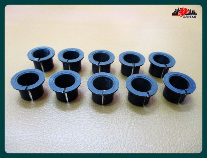 mazda-luce-brake-bushing-clutch-bushing-black-set-10-pcs-122-บูชขาเบรก-ขาคลัทช์-10-ตัว-สินค้าคุณภาพดี