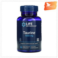 Life Extension,Taurine, 1,000 mg, 90 Vegetarian Capsules