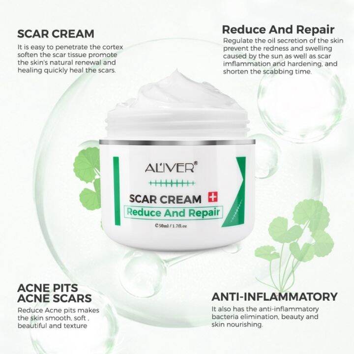ALIVER scar remover for old scar on leg Acne Scars Treatment Acne Scar