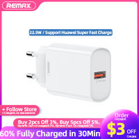 Remax 22.5W Super Fast USB Phone Charger for Mate Quick Charger Wall EU Plug Adapter for 13 12 Pro Xiaomi Samsung