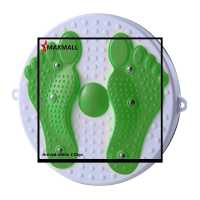 ?Quick Arrival? Waist Twisting Disc Ab Twister Magnet Balance Rotating Board (Green) ?Arrive 1-3 Days?