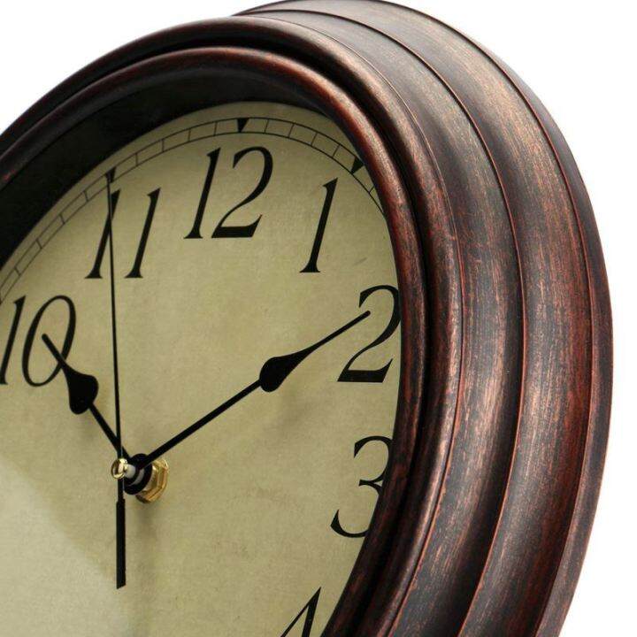 12-inch-round-classic-clock-retro-non-ticking-quartz-decorative-wall-clock