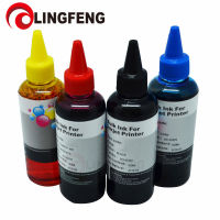 Printer Ink Ciss Ink Refill kit for Epson for Canon for Brother for HP Inkjet Printer 100ml*4C Dye Ink Universal Bulk ink