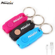 Alonefire Y06 Mini Đèn Pin Led Ánh Sáng Trắng Keychain Ánh Sáng Ngoài Trời