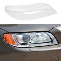 Car Front Headlamp Cover Transparent Lampshade Headlight Cover Shell Mask Lens for Volvo S80 S80L 2008-2015