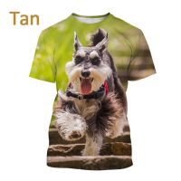 2023 newAnimal Dog Printed T Shirt Men and Women Short-sleeved Funny Cute Puppy Street Top