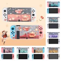 New Cute Anime Genshin Impact Case Klee Funda Switch OLED Case Silicone TPU Soft Cover Housing For Switch Gaming Accessory Shell