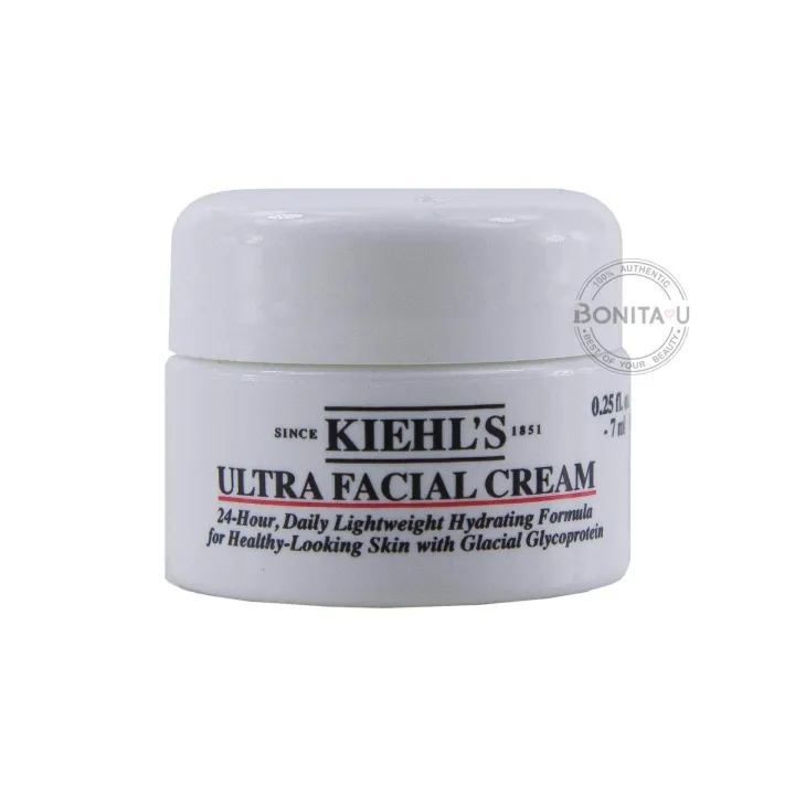 Kiehls Ultra Facial Cream 7ml มอยเจอร์ไรเซอร์ เนื้อบางเบา สำหรับ