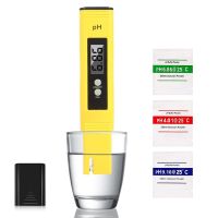 PH Meter 0.01 High Precision for Water Quality Tester with 0-14 Measurement Range Suitable Aquarium Swimming Pool