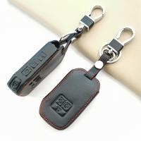 ❄☂☫ High Quality Leather Car Remote Key Case Cover for Kia K5 Sportage R Stinger Sorento Cerato for Kia Carnival Fourth Generation