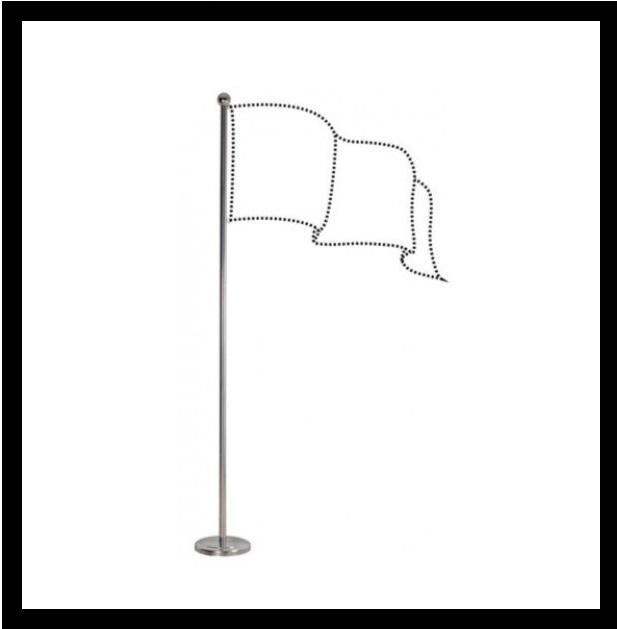 Indoor Flag Pole FP333 Height 240cm (8') Lazada