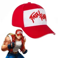 Anime Game Cosplay Hat Truck Driver Terry Bogard Boxing Cotton Baseball Hat Boxer Fatal Fury Letter Embroidery Caps