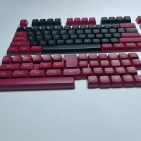 CSA Profile 148คีย์ PBT Keycaps Double Shot สำหรับแป้นพิมพ์ Cherry Mechanical 64 78 84 87 980 Double Color Keycap 6.25U Spacebar