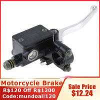 ปั๊มคันโยกรถจักรยานยนต์ซ้ายอ่างเก็บน้ำ CNC Honda Right Pump Brake 22MM ด้านหน้าสำหรับคลัตช์ M8/M10กระบอกสูบคลัทช์ Suzuk Master