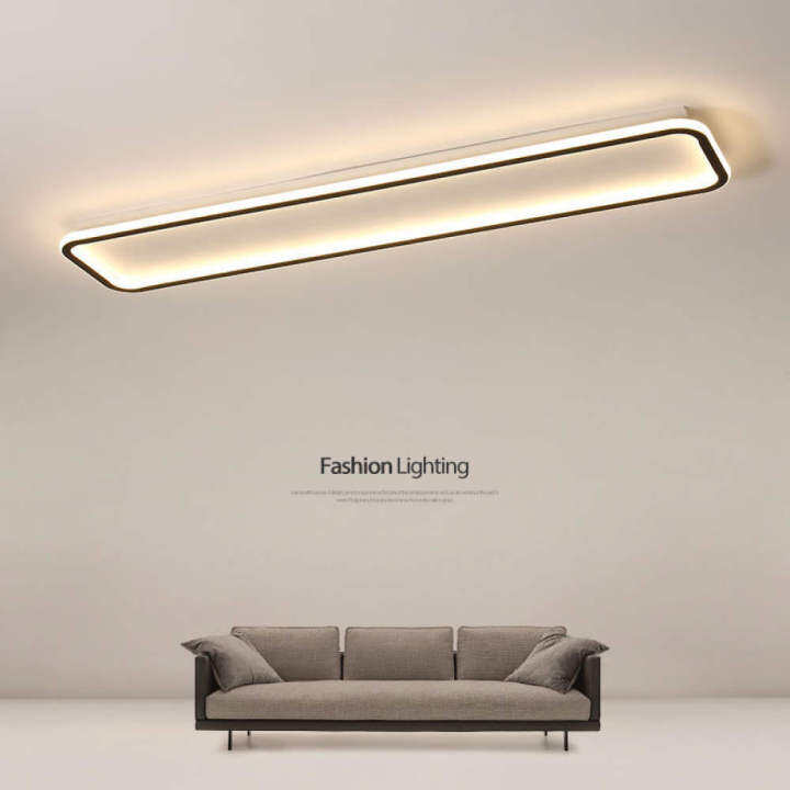 Led Long Ceiling Light Modern Minimalist Strip Cloakroom Aisle Balcony
