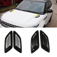 ABS Car Styling Hood Air Vent Outlet Wing Trim Fit For Land Rover Discovery 5 LR5 L462 2017-2020 Auto Exterior Accessories