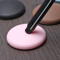 New Silicone Round Shape Door Handle Stopper Buffer Anti-slip Sticker Self Adhesive Doorknob Crash Pad Bumper Wall Protector