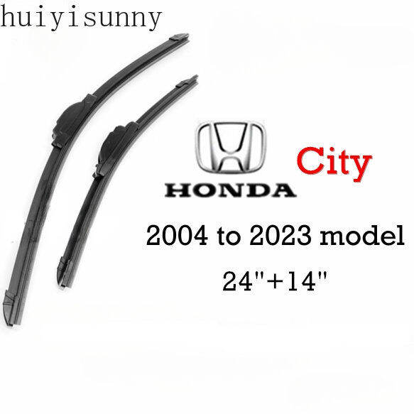 HYS Honda City Wiper Blade Set/Pair for 2004 to 2023 model CITY Sedan