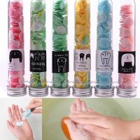 【CW】卐❒  Outdoor Flowers Paper Hand Washing Disposable Tablets Test Tube Bottles