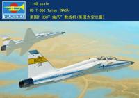 ทรัมเป็ต1/48 02878 T-38C กรงเล็บนาซ่าชุดอาคารชุดประกอบโมเดล