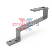 อุปกรณ์ยึดแผงโซล่าเซลล์ หลังคาซีแพคแบบเรียบ solar frame parts - Hook Type012 3 PCS/Pack