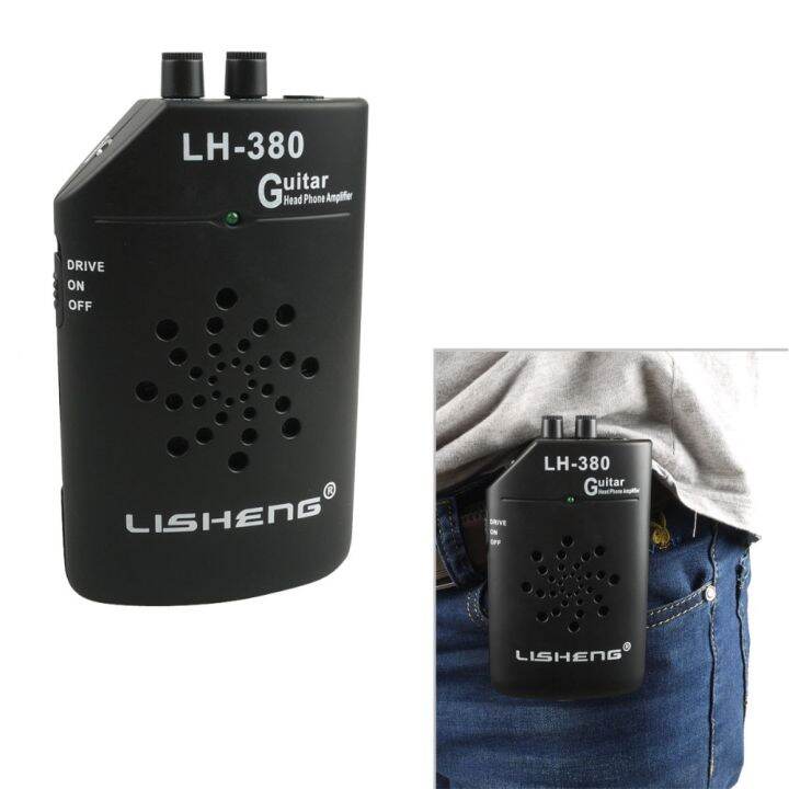 Mini Portable Electric Bass Guitar Amplifier 9V 1.3W Audio Guitar Amp