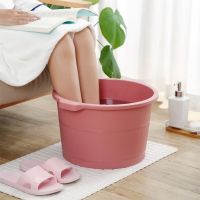 Foot Bath Barrel Calf Dormitory Health Massage Plastic Thickened Deep Barrel