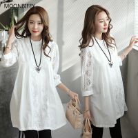 【DT】hot！ Maternity 2022 New Fashion Stitching Loose Pregnancy Clothing